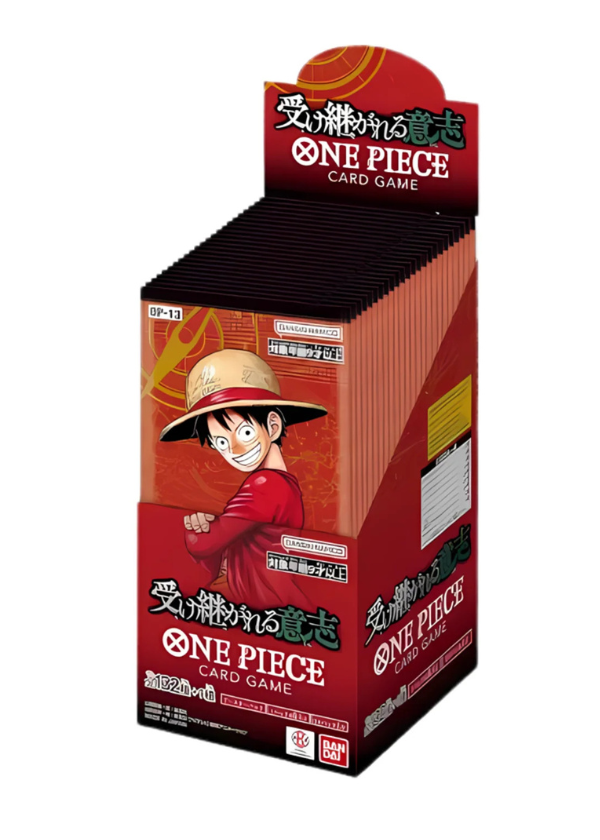 One Piece OP 13 “Carrying on his will” - Booster box JAP
