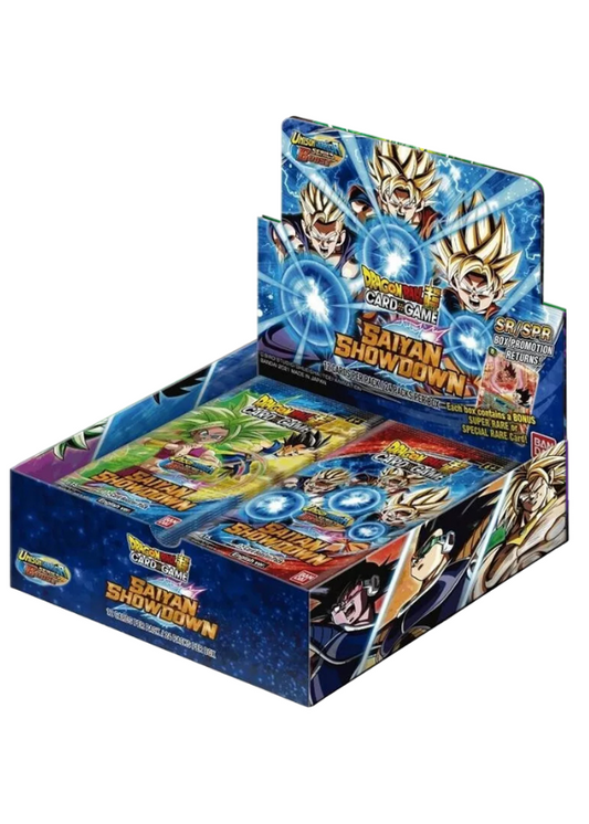 Dragon Ball Super Saiyan Showdown B15-Booster Box Eng