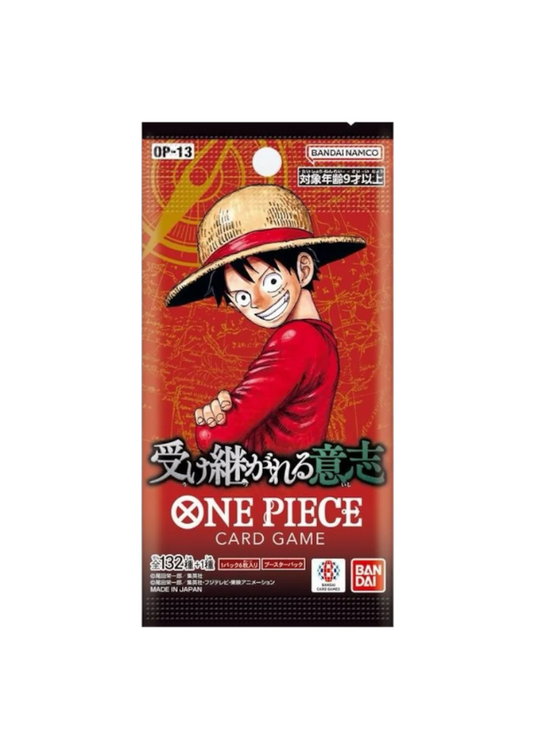 One Piece OP 13 “Carrying on his will” - bustina singola JAP