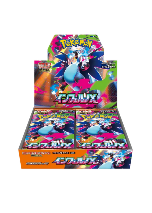 Mega Evoluzioni Inferno X- Booster box JAP