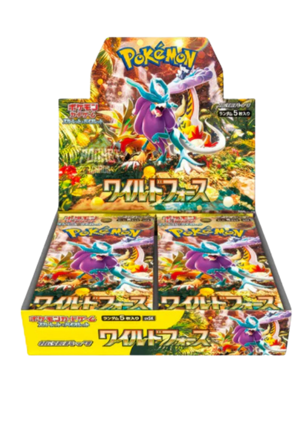 Wild force Booster Box Jap