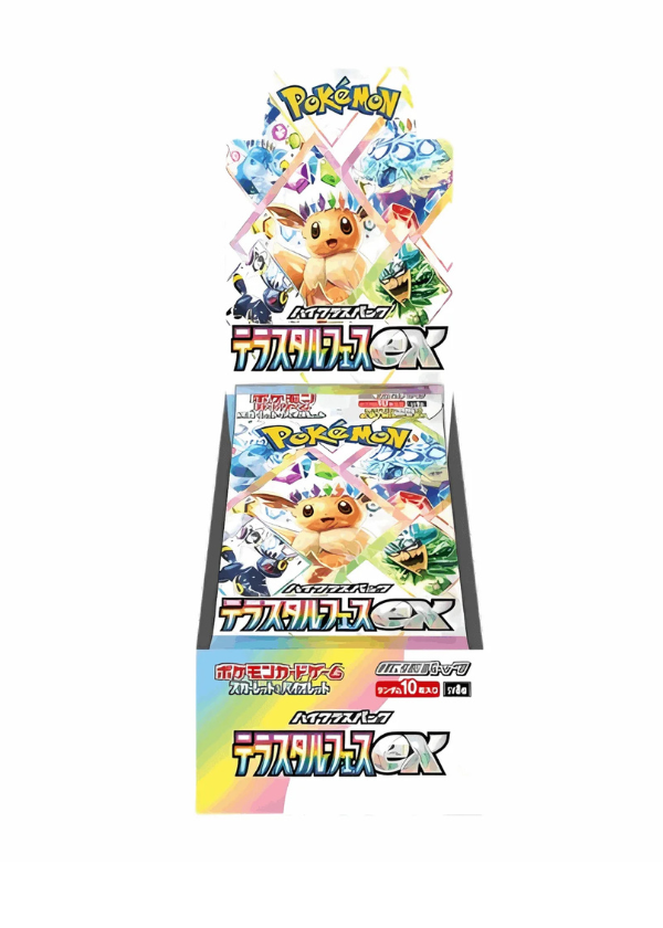 Terastal festival-display 10 Bustine Jap