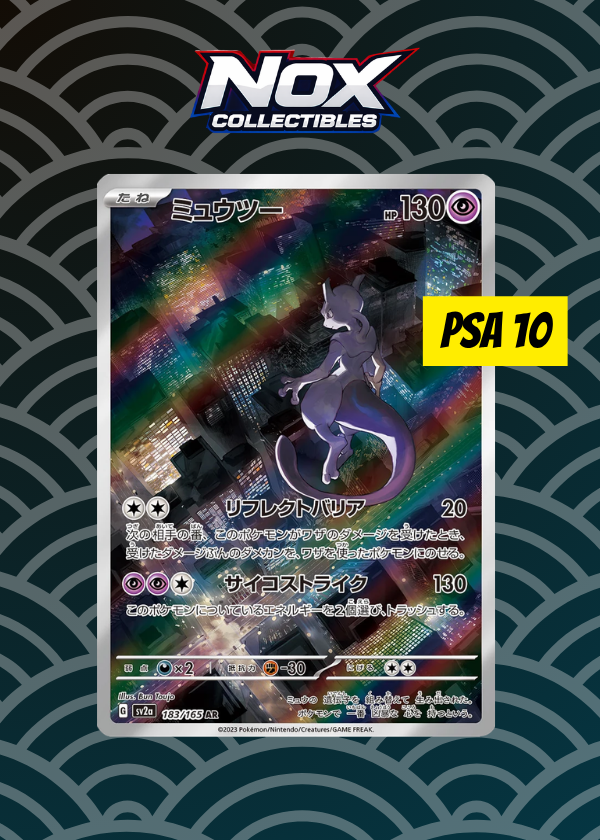 PSA10 Mewtwo 183/165