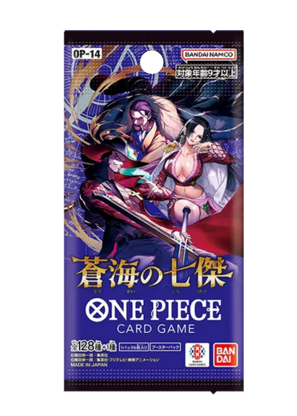 One Piece OP-14 Seven Warlords of The Sea- Bustina singola JAP