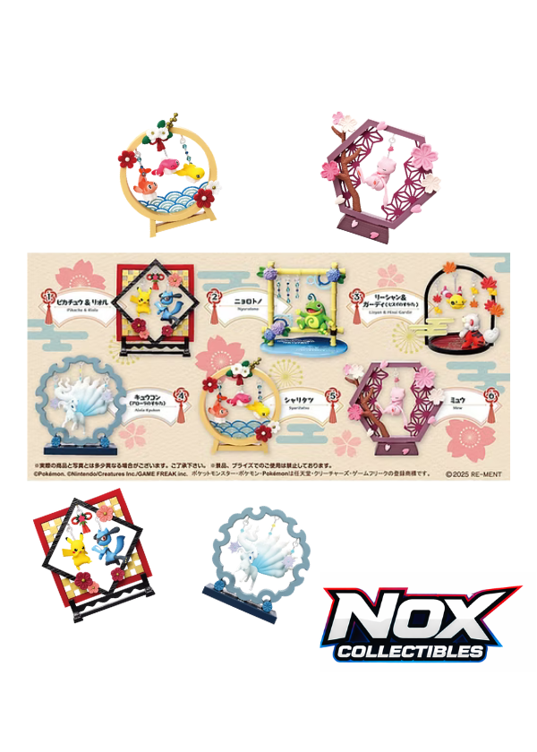 Blind box Pokémon Funwari Yurarin Re-ment