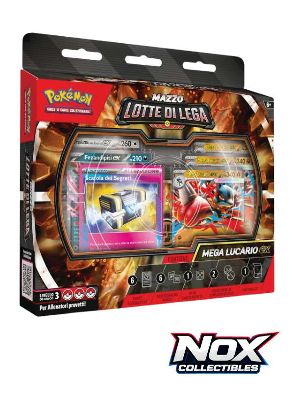 Pokémon Mazzo Lotte di Lega Mega Lucario-ex (ITA)