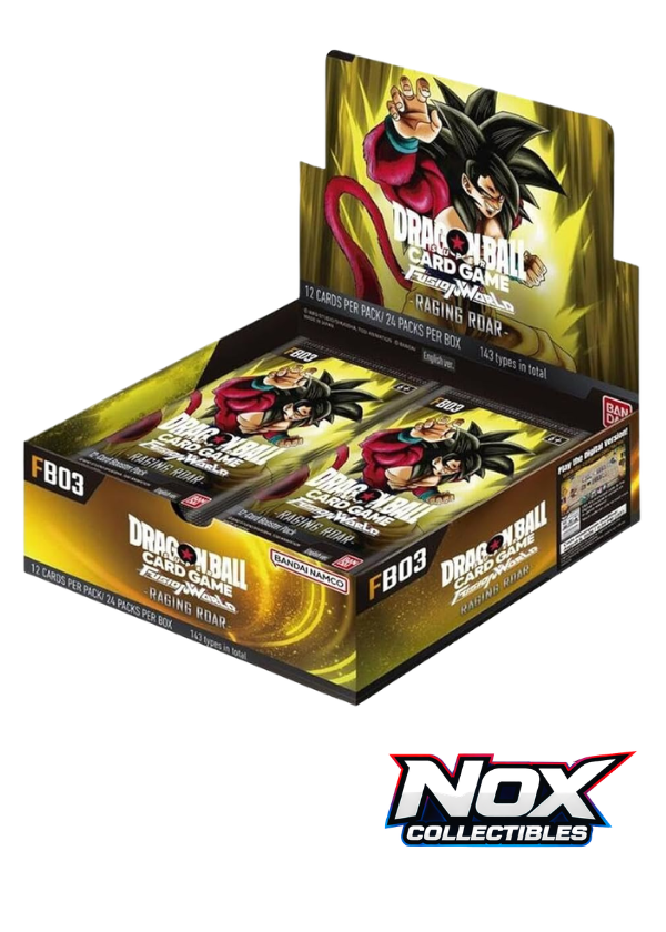 DragonBall FB 03 Raging Roar- Booster box (ENG)