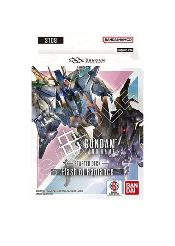 Gundam TCG Starter Deck ST08 Flash Of Radiance ENG