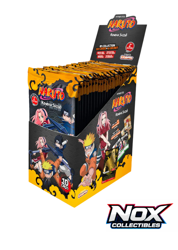 Naruto Mythos – Konoha Shidō Seconda Edizione Display 24 Buste 2°ED ENG