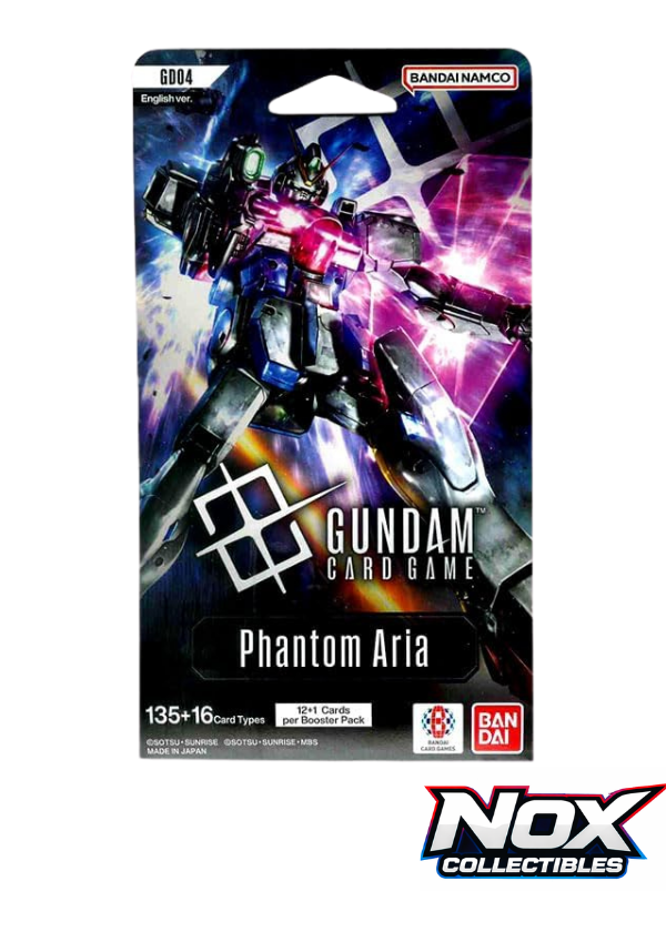 Gundam Card Game Phantom Aria GD04 Paper Sleeve ENG