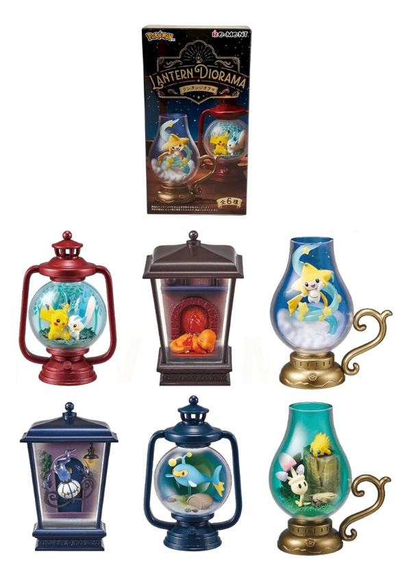 Blind box Pokémon Lantern Diorama Re-ment