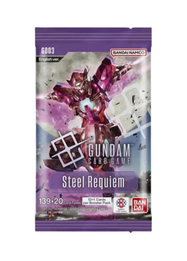 Gundam Card Game GD03- Steel Requiem (ENG)