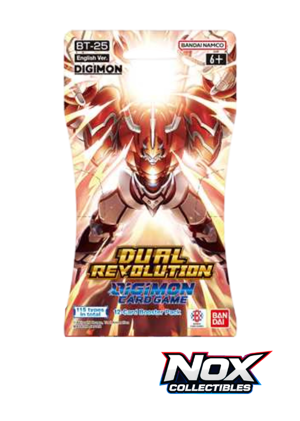 Paper Sleeve Digimon Card Game Dual Revolution  ENG (BT-25)