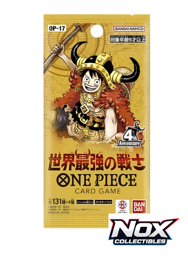 One piece OP 17 The World's Strongest Warriors - Bustina singola JAP