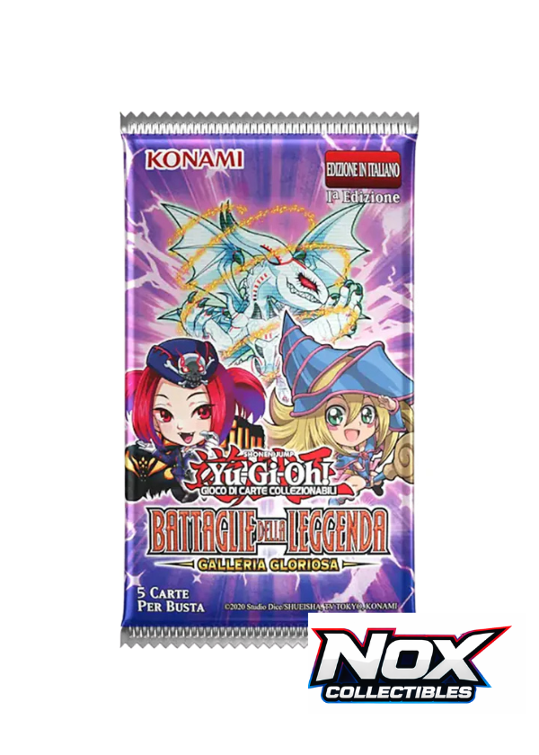 Yu-Gi-OH! Battaglie della Leggenda: Galleria Gloriosa - Bustina da 5 Carte (1a Edizione - ITA)