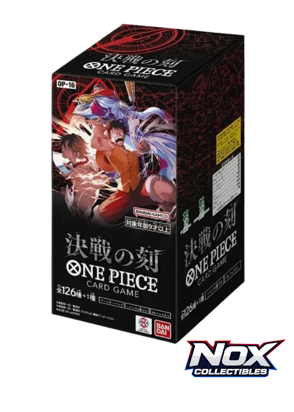 One Piece OP 16 The Time Of Battle Booster Box JAP