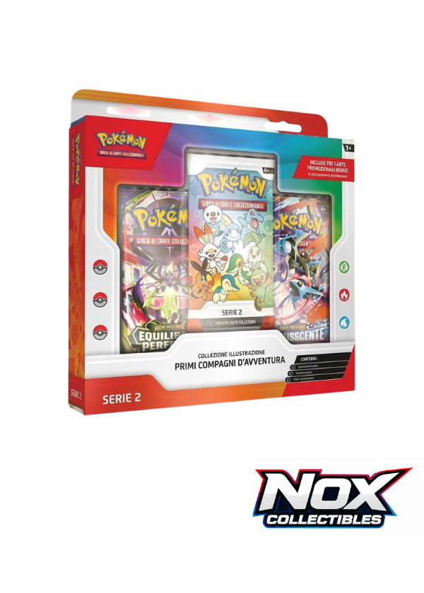 Pokémon collezione illustrazione primi compagni d’avventura – serie 2 ITA