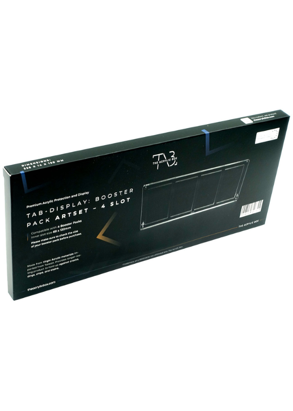 Acrylic Box Protezione Booster Pack 4 Buste