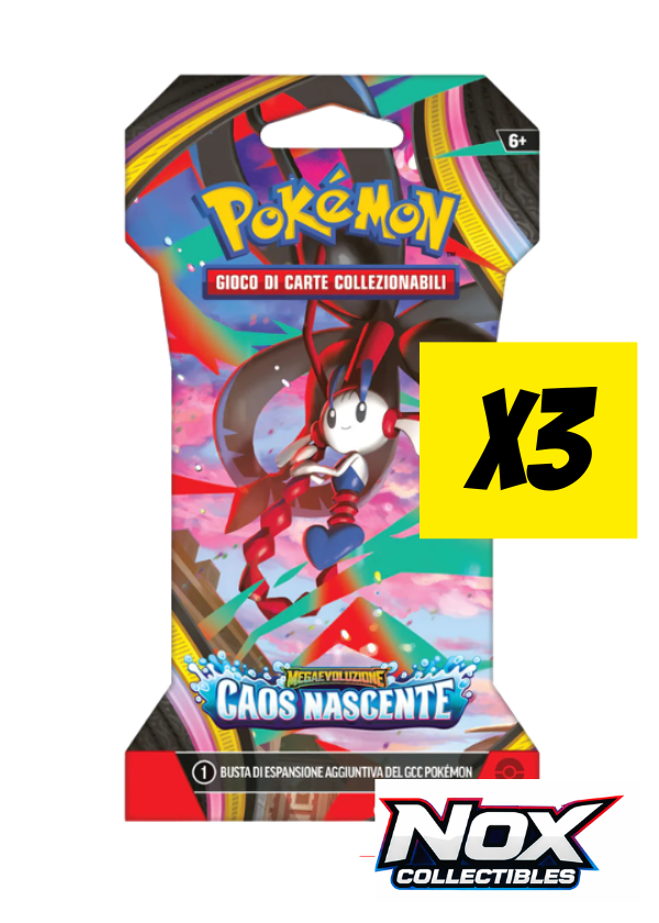 Paper Caos Nascente- Bundle 3 pezzi