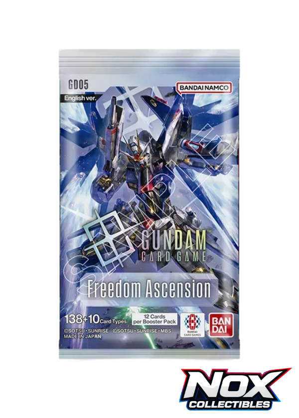 Gundam Card Game Booster Pack  GD05- Freedom Ascension (ENG)