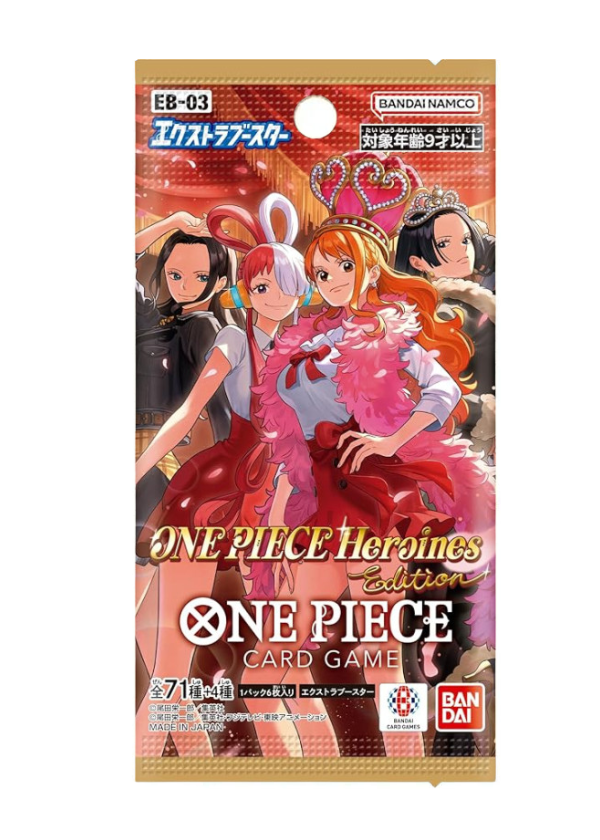 One piece  EB-03 Heroines Edition- Bustina singola JAP