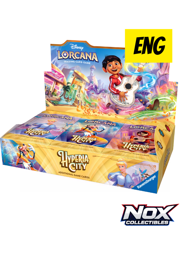 Hyperia City Lorcana- Booster box (ENG)