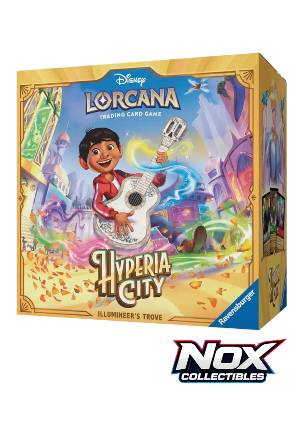Disney Lorcana Hyperia City! Illumineer’s Trove Box ENG