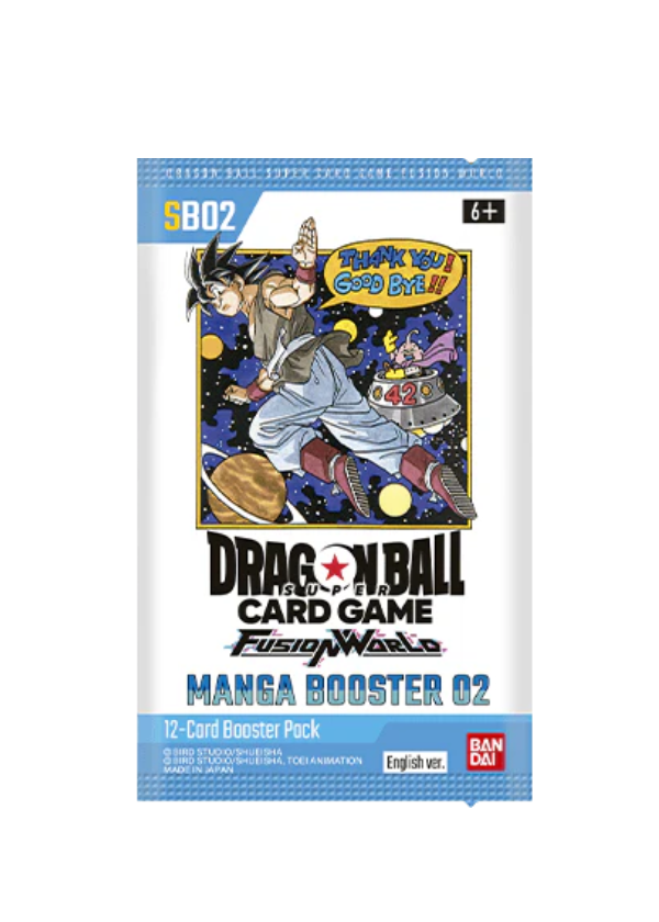 DragonBall SB 02 Manga booster- Bustina singola (ENG)