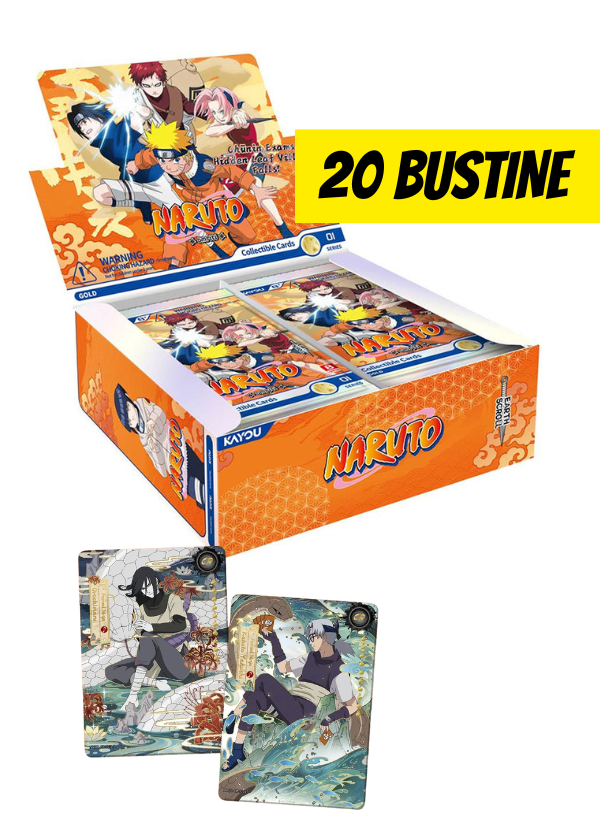 Naruto Kayou  Booster Display Box (20 buste) - Earth Scrol ENG
