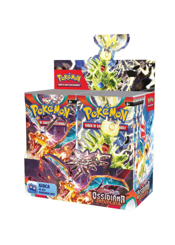 Ossidiana Infuocata- Display 36 buste ITA