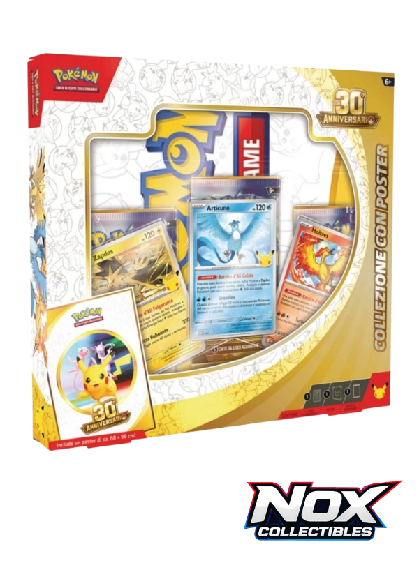 Pokemon 30th - Collezione con Poster ITA