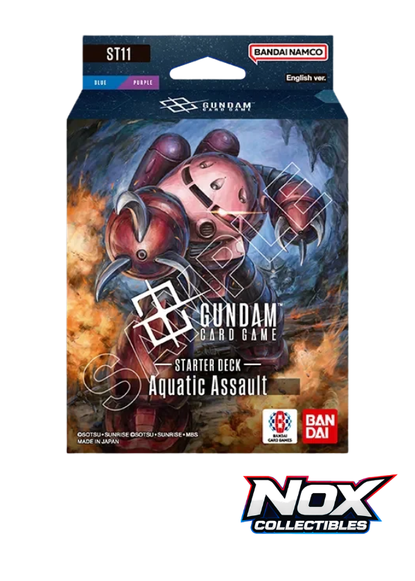 Gundam TCG Starter Deck ST11 Aquatic Assault ENG