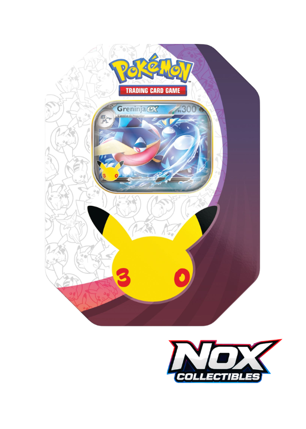 Pokemon 30th - Tin da collezione Greninja- ex ITA