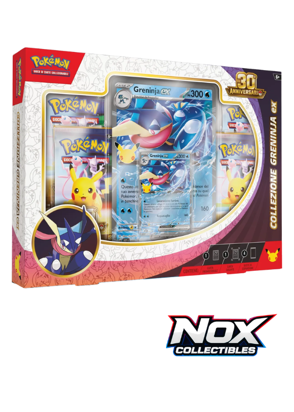 Pokemon 30th - Collezione Greninja-ex  ITA