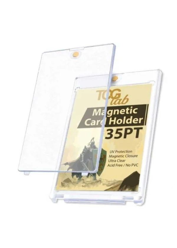 TcgLab Case Protettivo 35pt per Carta Magnetico in Plexiglass