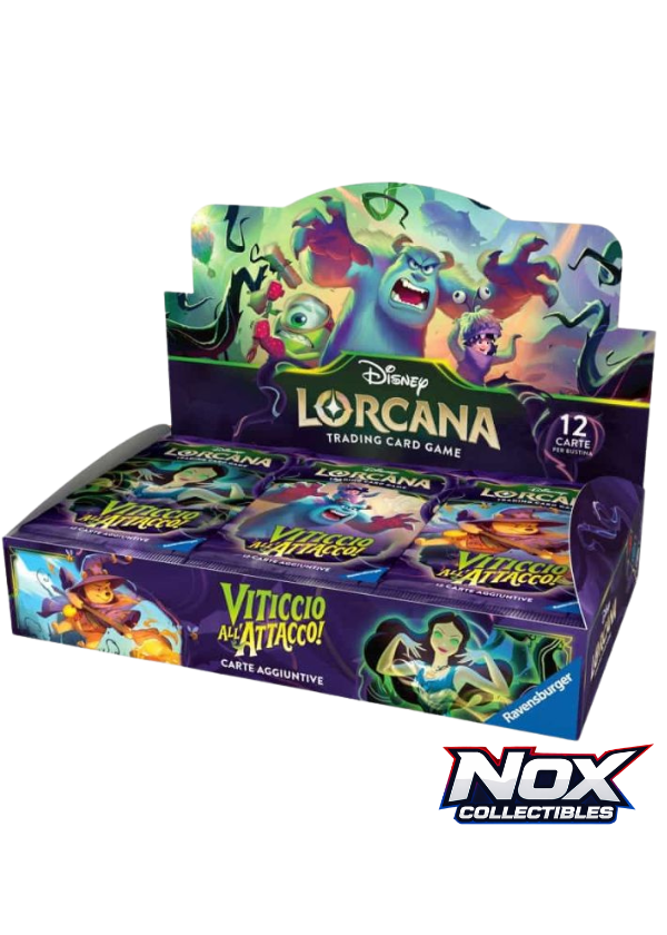 Viticcio all'Attacco Lorcana- Booster box (ITA)