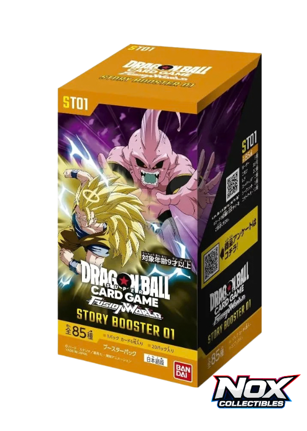 Dragon Ball Fusion World Story Booster ST01 Booster Box – JAP
