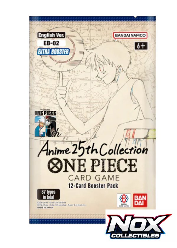 One piece  EB-02 25th anniversary Collection- Bustina singola (ENG)