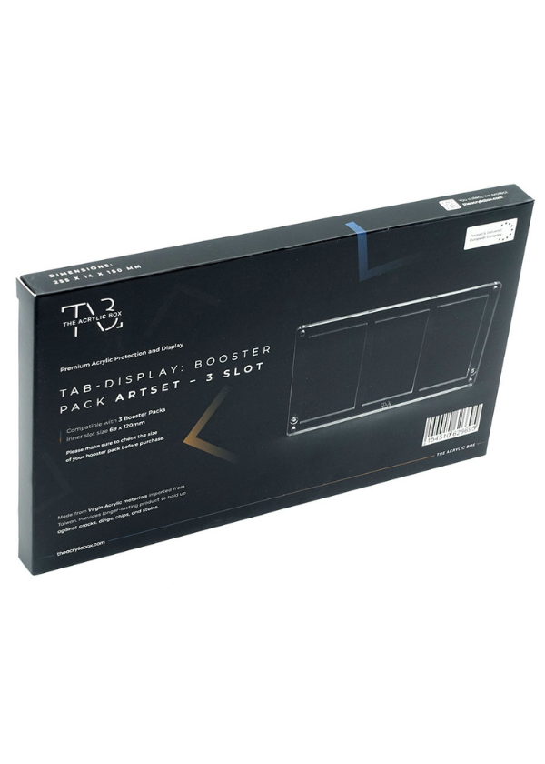 Acrylic Box Protezione Booster Pack 3 Buste