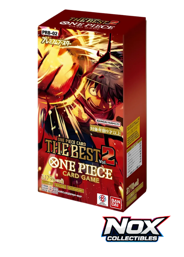 One Piece PRB-02 Premium Booster The Best JAP