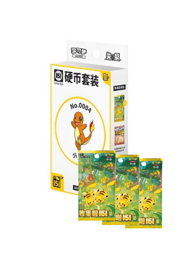 Pokémon Collect 151 Gathering Coin Set (3 Slim pack)
