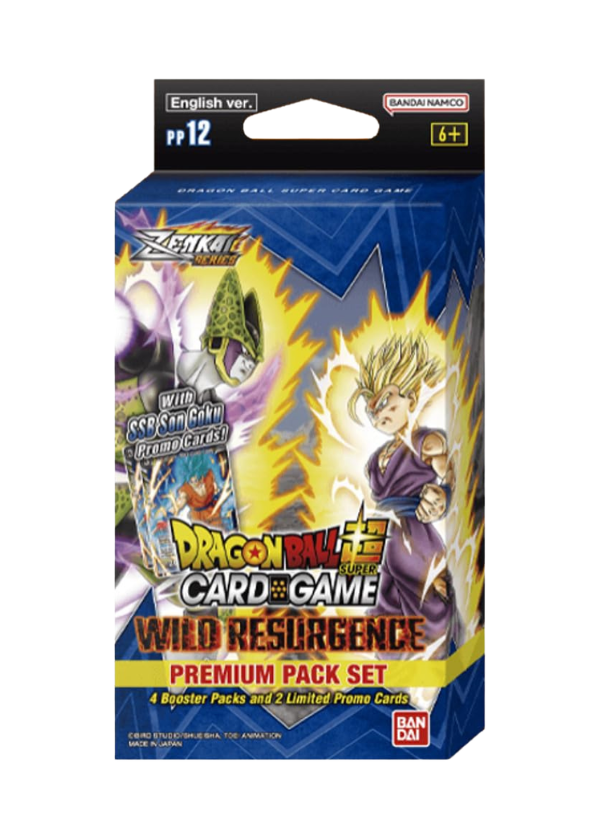 Dragon Ball Premium Pack Wild Resurgence  PP12 (ENG)