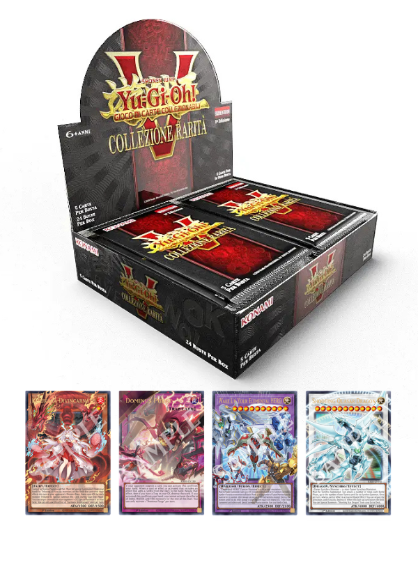 BOX YU-GI-OH! - RARITY COLLECTION 5 (24 BUSTE) - ITA