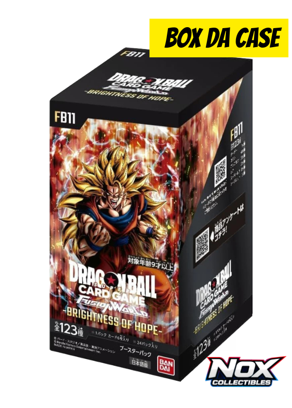 PREORDINE Box DragonBall FB-11 Brightness of Hope JAP