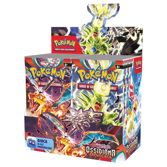 Ossidiana Infuocata- Display 36 buste ITA