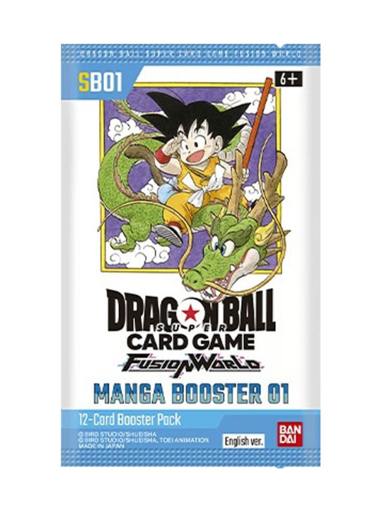 DragonBall SB01 Manga booster- Bustina singola Eng