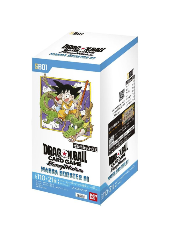 Box Dragon Ball SB 01 Manga Booster Jap