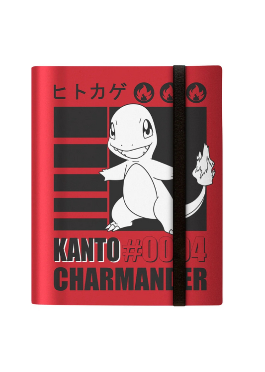 Pokemon Album 9 Tasche Pro Binder Charmander Ultra Pro