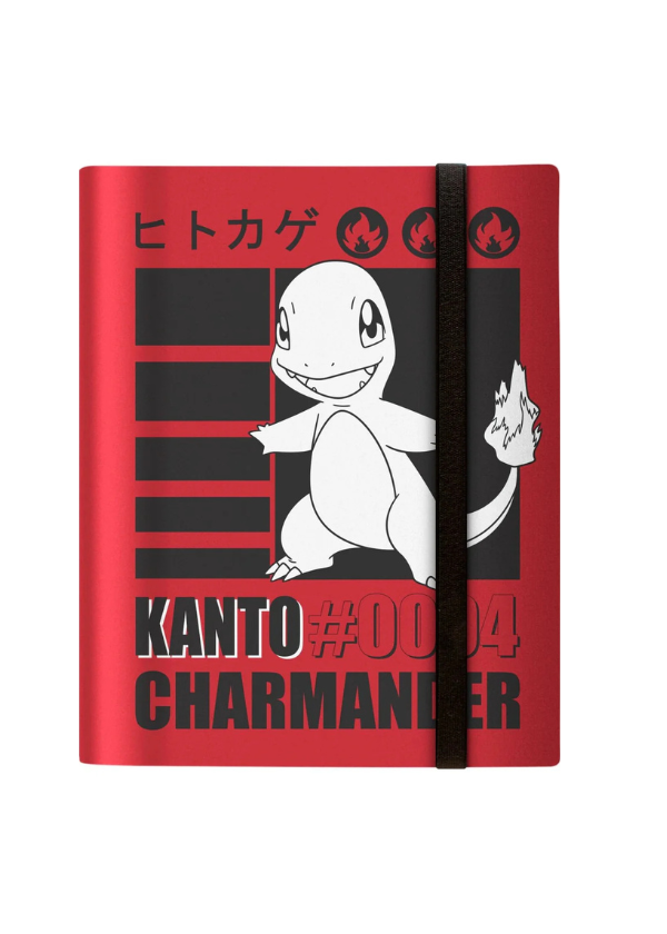 Pokemon Album 9 Tasche Pro Binder Charmander Ultra Pro