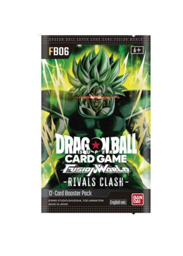 Dragonball Fb 06 Rivals Clash Fusion World- Bustina singola Eng
